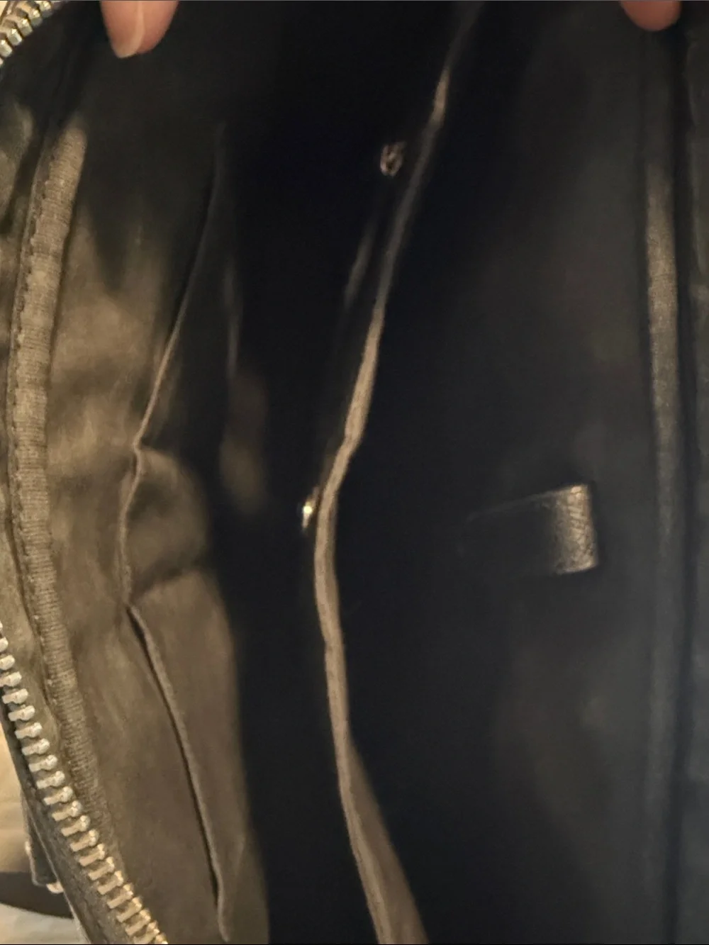 Coach Black Leather Laptop Briefcase with Top Handles